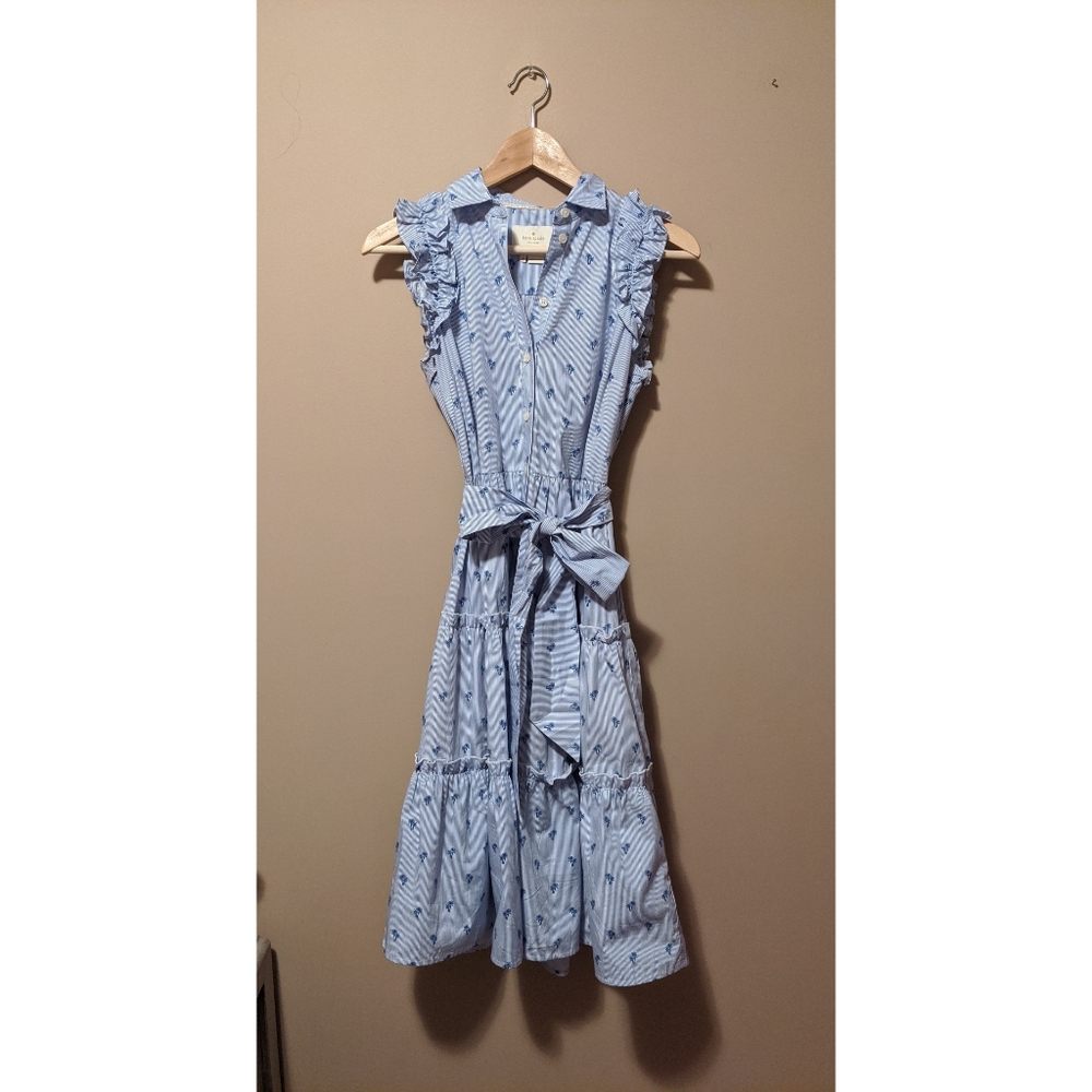 Kate Spade Palm Tree Poplin Dress